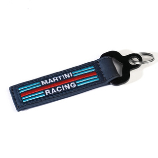 Sparco Martini Racing Leather Keyring 