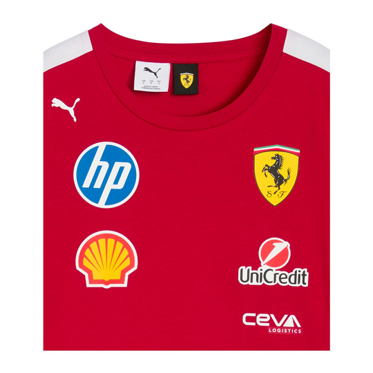 2025 Scuderia Ferrari F1 Men's Team T-shirt