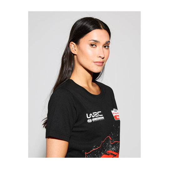 2024 Rally Poland WRC Ladies Map T-shirt