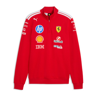 2026 Scuderia Ferrari F1 T7 Half Zip Team Sweatshirt