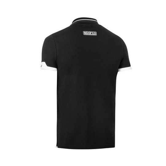 Sparco Mens ZIP Poloshirt black