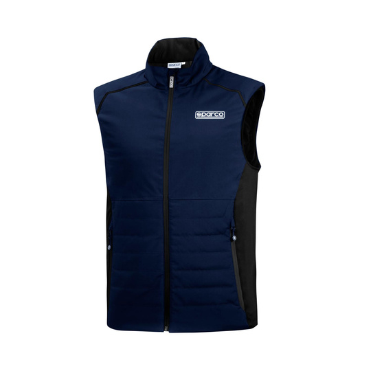 Sparco Wind MY22 Rainproof Gilet Navy Blue