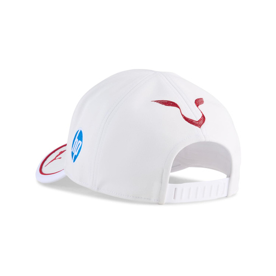 2025 Scuderia Ferrari F1 Team Hamilton White Baseball Cap