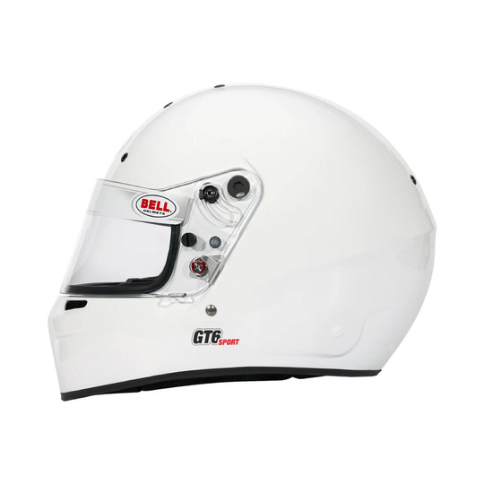 Bell GT6 SPORT Full Face Helmet White (FIA)