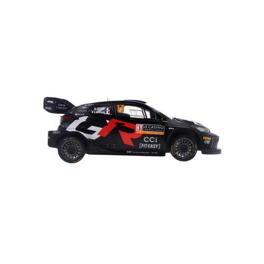 Toyota Gazoo Racing 1:43 GR Yaris Rally Monte Carlo Model Car