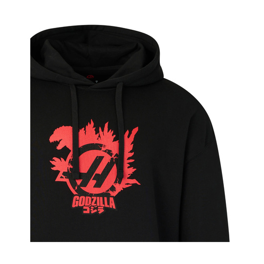 2026 Haas F1 Mens Godzilla Hooded Sweatshirt