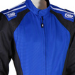 OMP KS-3X Karting Suit Black/Blue (FIA)