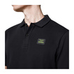 2025 Aston Martin F1 Men's Tech Waffle Black Polo