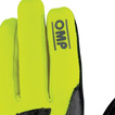 OMP PRO Mech S Racing Gloves Yellow (FIA)