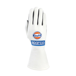 Sparco Land Gulf MY25 Racing Gloves White (FIA)