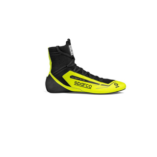 Sparco X-LIGHT+ Racing Shoes Black/Yellow (FIA)