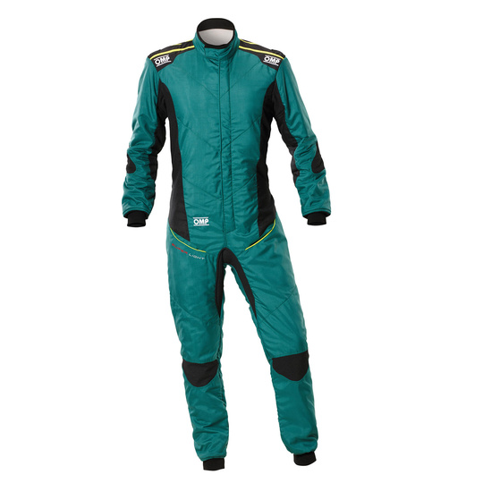 OMP Tecnica Superlight Race Suit Green (FIA)