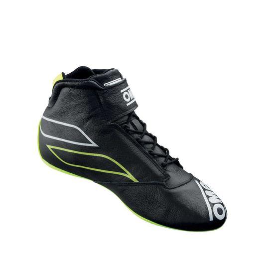 OMP ONE-S MY20 Rally Shoes Black/Yellow (FIA homologation)