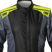 OMP KS-2X Art Kids Karting Suit Black/Yellow (FIA)
