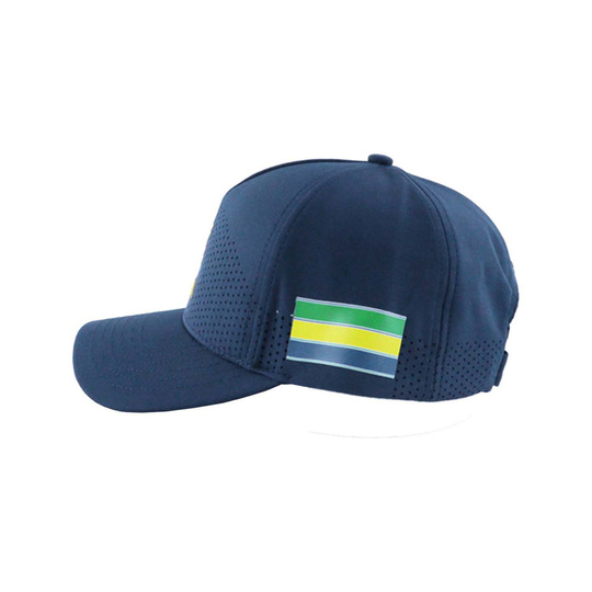 2025 Ayrton Senna Mens Leisure baseball cap navy blue