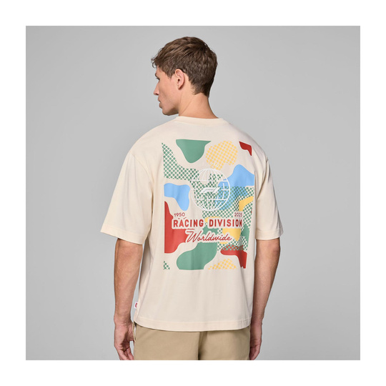 2025 Formula 1 Men's Camo Graphic Beige T-shirt