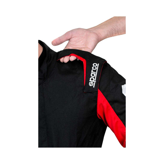 Sparco One MY21 Race Suit Black/Blue