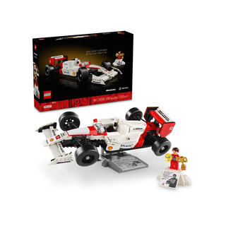 LEGO ICONS McLaren MP4/4 & Ayrton Senna Model Car
