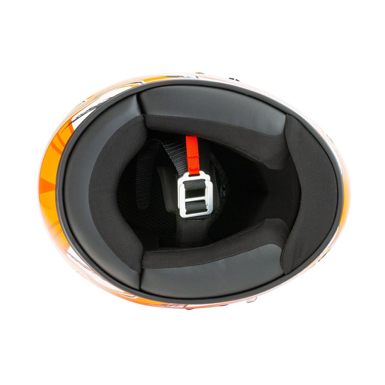 Bell KC7-CMR Champion Full Face Helmet Orange