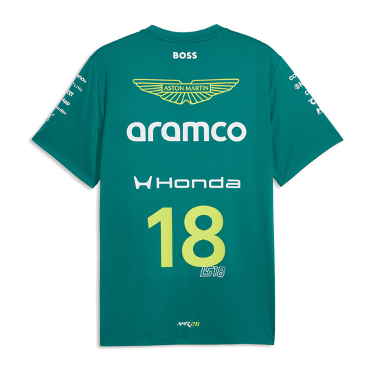 2026 Aston Martin F1 Lance Stroll Team T-shirt