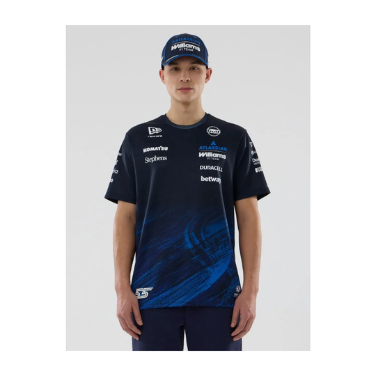 2026 Williams Racing Mens Carlos Sainz Team T-Shirt