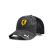 2025 Ferrari F1 Men's Trucker Baseball Cap Black