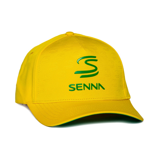 Ayrton Senna Collection 2026 Debossed Logo Cap Yellow