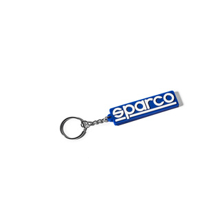 Sparco 3D LOGO Keyring blue