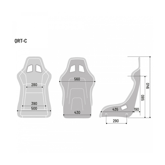 Sparco QRT-C MY20 Racing Seat (FIA)