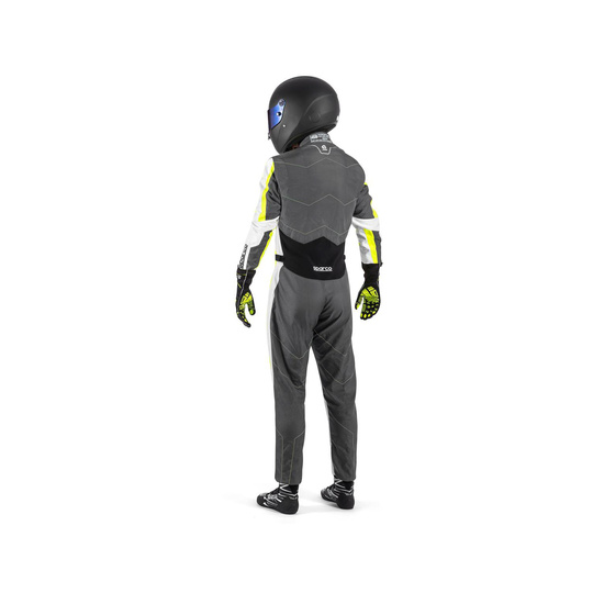 Sparco KERB Kids Suit grey/yellow (FIA)