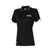 Sparco Women's ZIP MY24 Polo Shirt Black