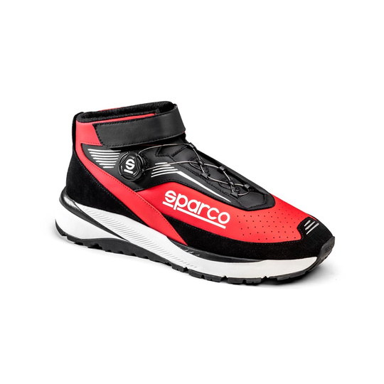Sparco Chrono Racing Shoes Black/Red (FIA)