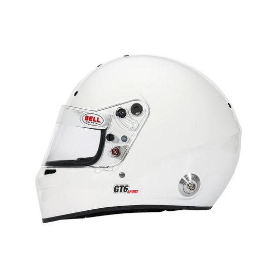 Bell GT6 SPORT Hans Full Face Helmet White (FIA)