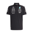 2025 Mercedes AMG F1 Mens Team Polo shirt black