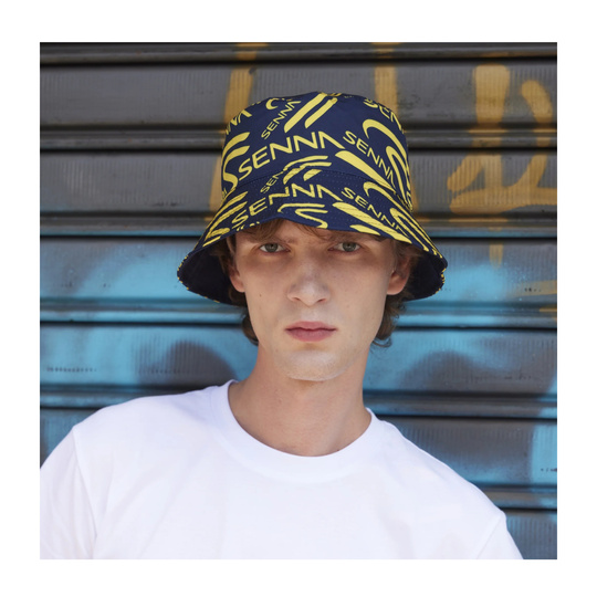 Ayrton Senna Collection 2026 Helmet Reversible Bucket Hat