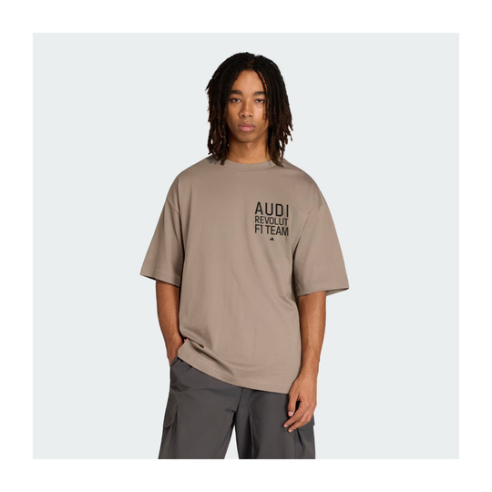 2026 Audi Revolut F1 Elevated Graphic T-shirt Brown