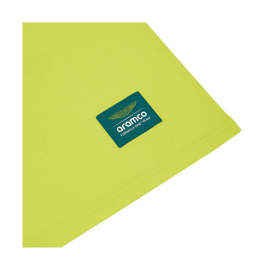 2024 Aston Martin F1 Mens Alonso Kimoa Band T-shirt lime