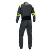 OMP ONE EVO AIR Race Suit Grey-Yellow (FIA)