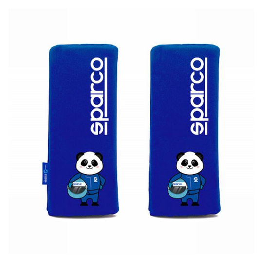 Sparco Panda Mini Harness Pads Blue
