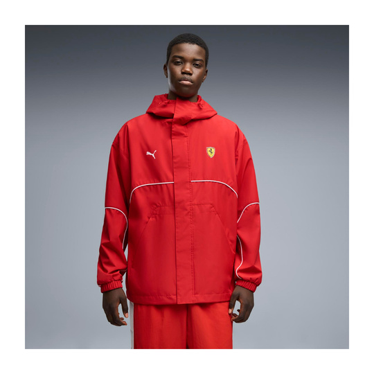 2026 Scuderia Ferrari F1 Mens Rain jacket red