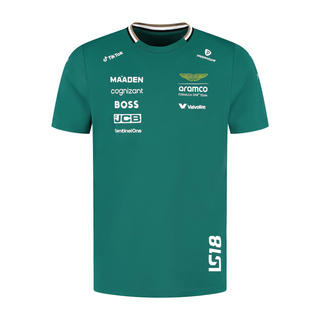 2025 Aston Martin F1 Mens Stroll Team T-Shirt