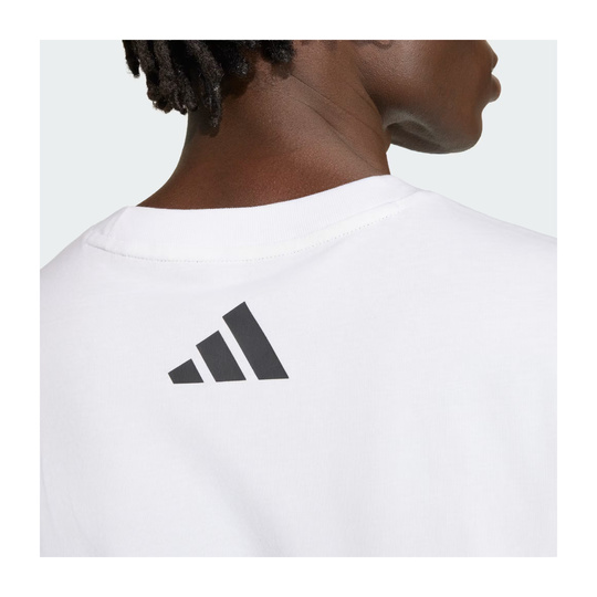 2026 Mercedes AMG F1 Mens Large Logo T-shirt white