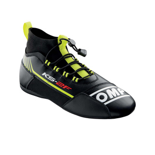 OMP KS-2F Shoes Black/Yellow