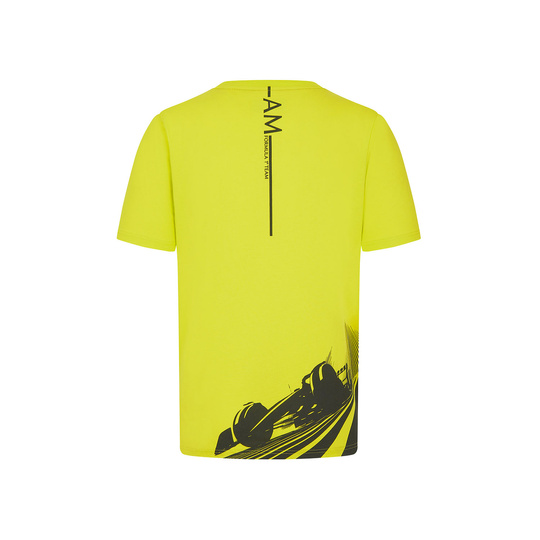 2024 Aston Martin F1 Men's Lifestyle Printed T-shirt