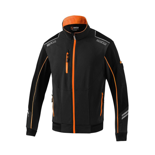 Sparco Tech Jacket for Mechanics Black/Orange