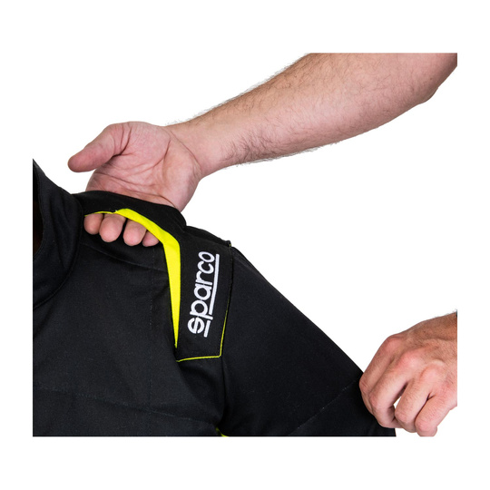 Sparco Sprint MY22 Race Suit Black (FIA)