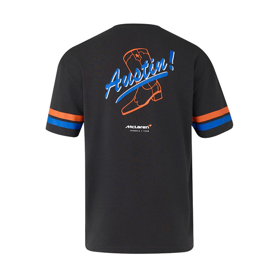 2025 McLaren F1 Mens Austin GP T-Shirt grey