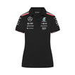 2024 Mercedes AMG F1 Team Women's Black Polo
