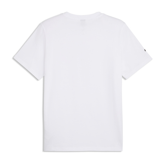 2026 Scuderia Ferrari F1 Mens Large Logo T-Shirt white