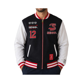 Ayrton Senna Collection 2026 AS 12 Varsity Jacket